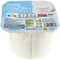 Queso fresco tradicional de Burgos EROSKI, tarrina 500 g