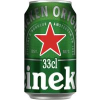 Cerveza HEINEKEN, lata 33 cl