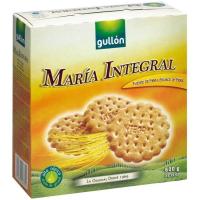Galleta María integral GULLÓN, caja 600 g