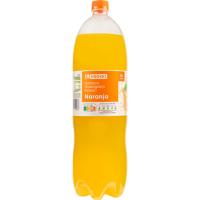 Refresco de naranja EROSKI, botella 2 litros