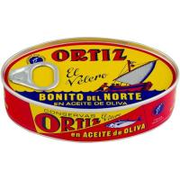 Bonito del Norte en aceite de oliva ORTIZ, lata 112 g