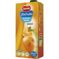 Néctar de naranja sin azúcar DISFRUTA, brik 2 litros