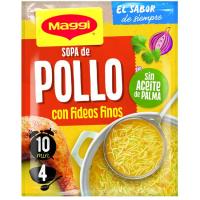 Sopa de pollo y fideos MAGGI, sobre 82 g