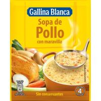 Sopa de maravilla GALLINA BLANCA, sobre 85 g