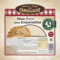 Masa para empanadillas CAMBALACHE, paquete 300 g