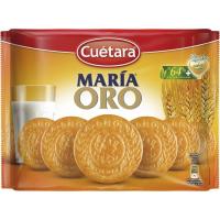 Galleta María Oro CUÉTARA, pack 4x200 g