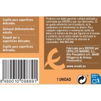 Cepillo para superficies delicadas EROSKI, pack 1 ud