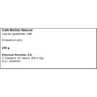 Café molido natural CAMPINAS, paquete 250 g