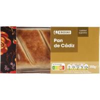Pan de Cádiz EROSKI, caja 350 g