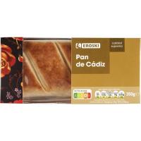 Pan de Cádiz EROSKI, caja 350 g