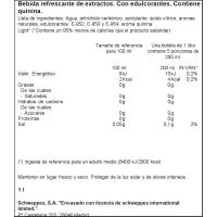 Tónica light SCHWEPPES, botella 1 litro