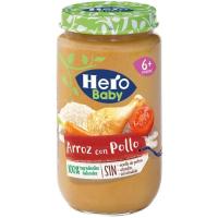 Potito de arroz con pollo HERO, tarro 235 g 