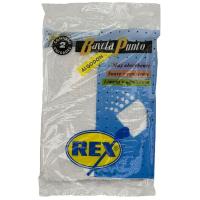 Bayeta para suelo blanco-azul 40x30 cm REX, pack 2 uds