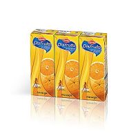 Néctar de naranja sin azúcar DISFRUTA, pack 3x20 cl