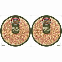Pizza de jamón-queso CASA TARRADELLAS, pack 2x220 g