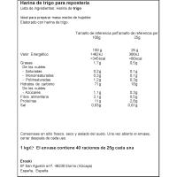 Harina de trigo para repostería EROSKI, paquete 1 kg