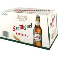 Cerveza SAN MIGUEL, pack botellín 24x25 cl