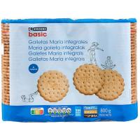 Galleta integral EROSKI basic, pack 4x200 g