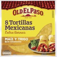 Tortilla de maíz OLD EL PASO, paquete 335 g