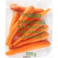 Zanahoria EROSKI, bolsa 500 g