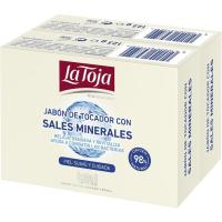 Jabón LA TOJA, pastilla, pack 2x125 g