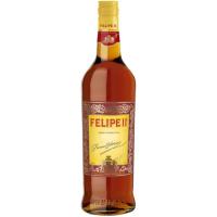 Brandy de Jerez FELIPE II, botella 1 litro