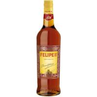Brandy de Jerez FELIPE II, botella 1 litro
