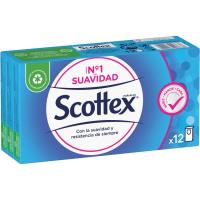 Pañuelo de papel SCOTTEX, paquete 15 uds.