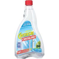 Limpia cristales cristalino CRISTASOL, recambio 750 ml