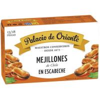 Mejillón en escabeche PALACIO de ORIENTE, lata 120 g