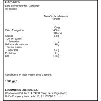 Garbanzo selecto LUENGO, paquete 1 kg