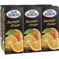 Zumo de naranja DON SIMON, pack 6x20 cl