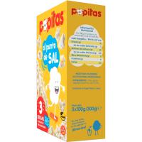 Palomitas POPITAS, pack 3x100 g