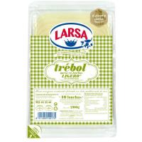 Queso tierno bajo en grasa TREBOL LARSA, lonchas, sobre 200 g