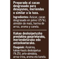 Preparado de cacao a la taza EROSKI, paquete 400 g