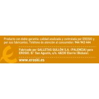 Galleta Digestive EROSKI, paquete 800 g