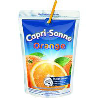 Refresco de naranja CAPRI SONNE, bolsa 20 cl