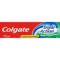 Dentífrico triple acción COLGATE, tubo 75 ml