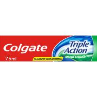 Dentífrico triple acción COLGATE, tubo 75 ml