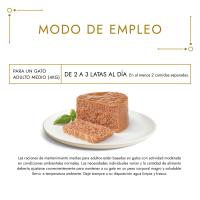 Mousse para gato GOURMET Gold, pack 8x85 g