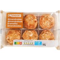 Almendradas EROSKI, paquete 330 g