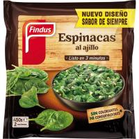 Espinacas al ajillo FINDUS Salto, bolsa 450 g