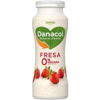 Danacol para beber de fresa DANONE, pack 6x100 ml