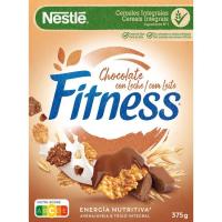 Cereal de chocolate con leche NESTLÉ FITNESS, caja 375 g