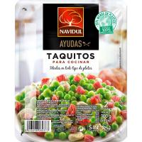 Taquitos de jamón curado NAVIDUL, bandeja 100 g