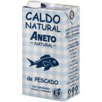 Caldo natural de pescado ANETO, brik 1 litro