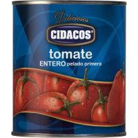 Tomate entero CIDACOS, lata 480 g