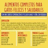 Alimento de bacalao-trucha-verd. gato adulto FRISKIES, saco 4 kg