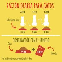 Alimento de bacalao-trucha-verd. gato adulto FRISKIES, saco 4 kg