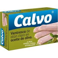 Ventresca de atún en aceite de oliva CALVO, lata 115 g